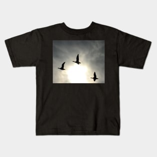 Flying Geese Kids T-Shirt